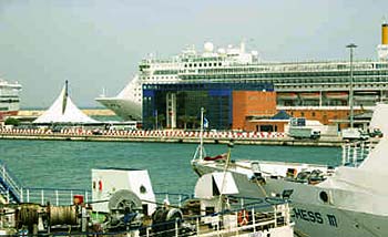 Ferry port Bari